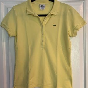 Lacoste Pique Polo in Cotton